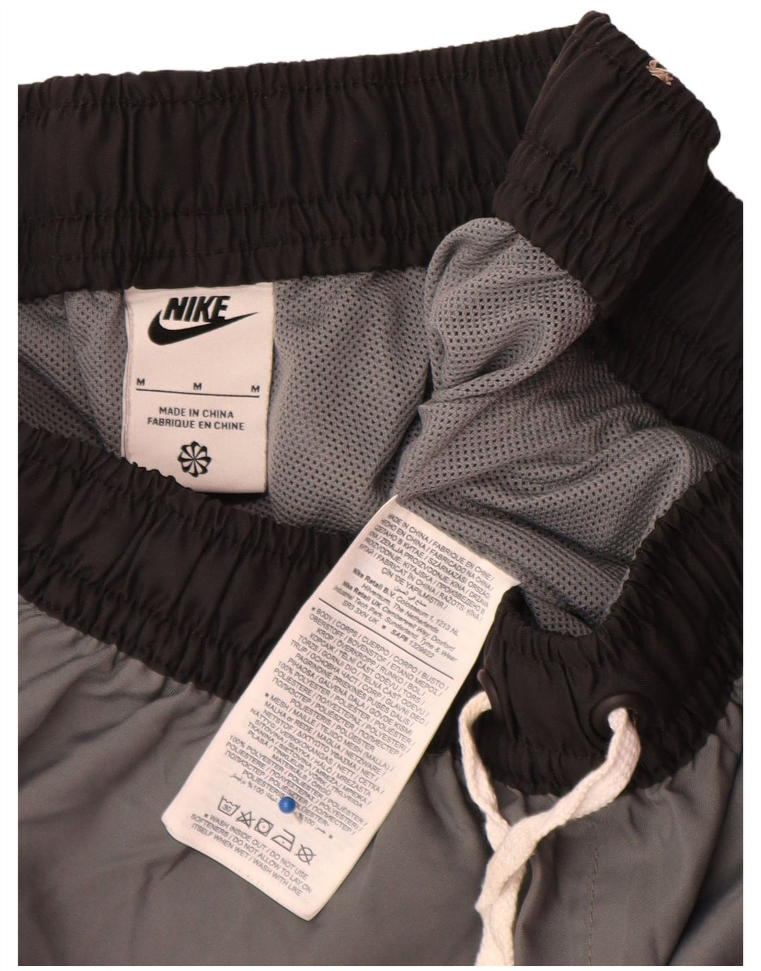 Bañador Nike Hombre Gris Medio Color Block Poliéster