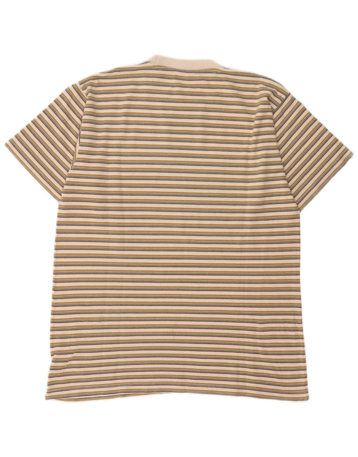 Camiseta Lee para Hombre Top Large De Algodón A Rayas Beige