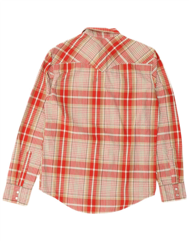 Camisa Levi's Hombre Small Red Check Cotton