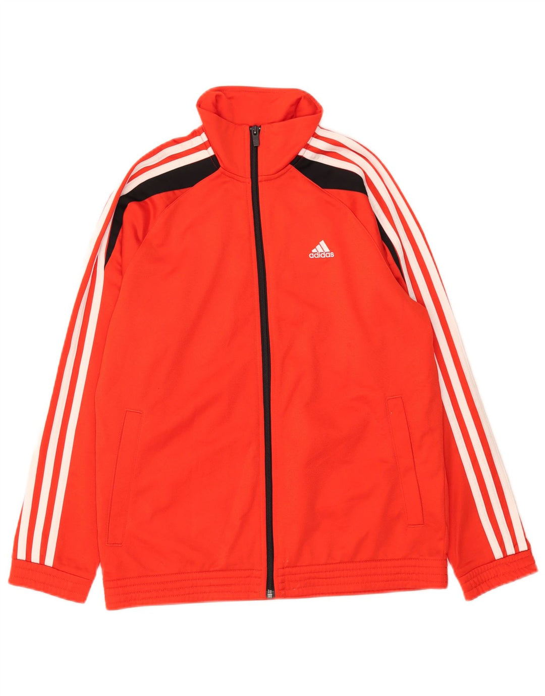 Adidas Chaqueta Chándal Niña 13-14 Años Rojo Poliéster
