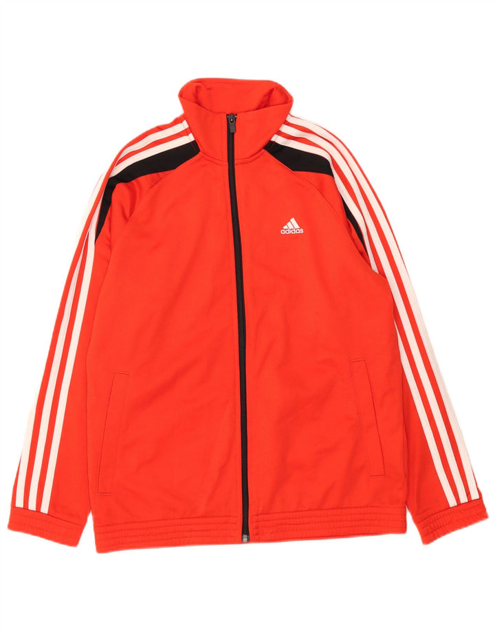 Adidas Chaqueta Chándal Niña 13-14 Años Rojo Poliéster