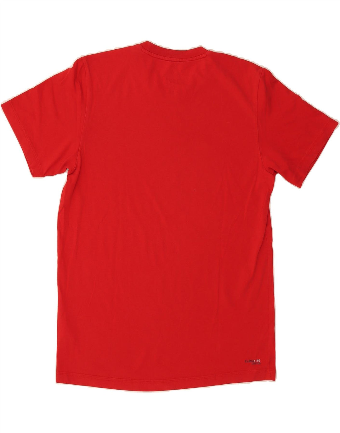 ADIDAS Mens Graphic T-Shirt Top Medium Red Cotton Vintage Adidas and Second-Hand Adidas from Messina Hembry 