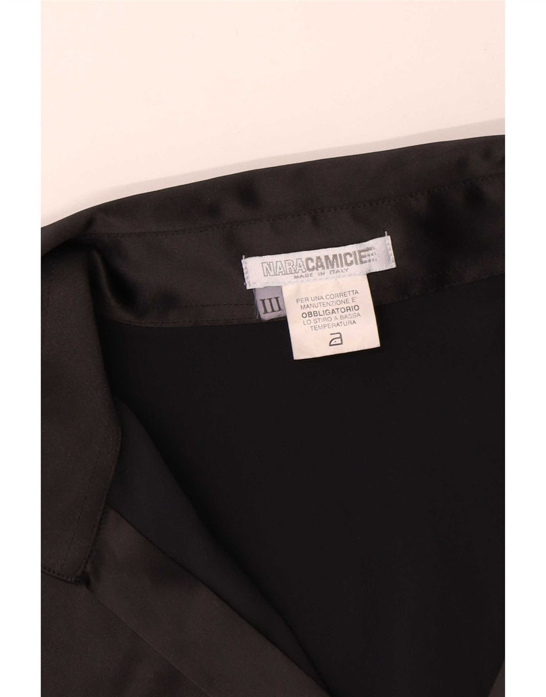 Naracamicee Blusa para mujer UK 40 Mediana Poliéster negro
