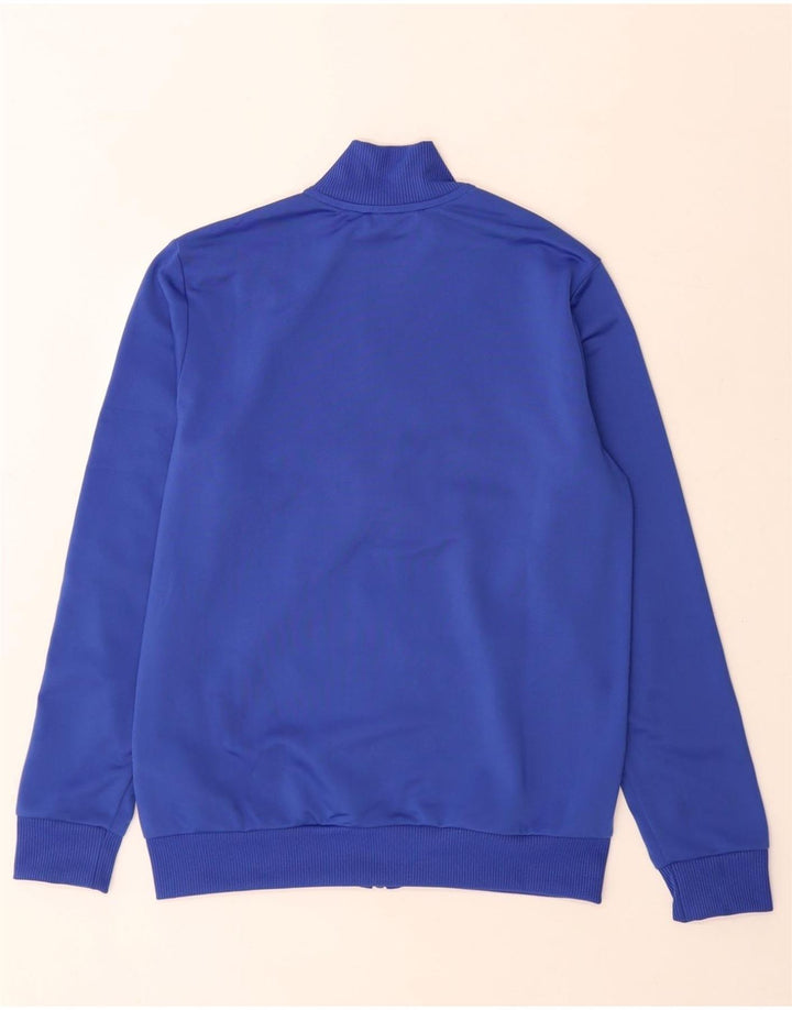 Adidas - Chaqueta de chándal para niño, 13-14 años, color azul, poliéster