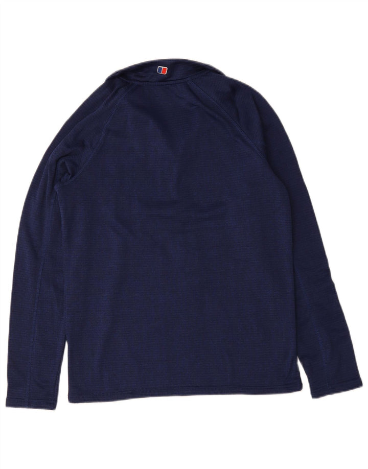 Berghaus - Chándal para niño con cremallera y cuello, 12-13 años, azul marino