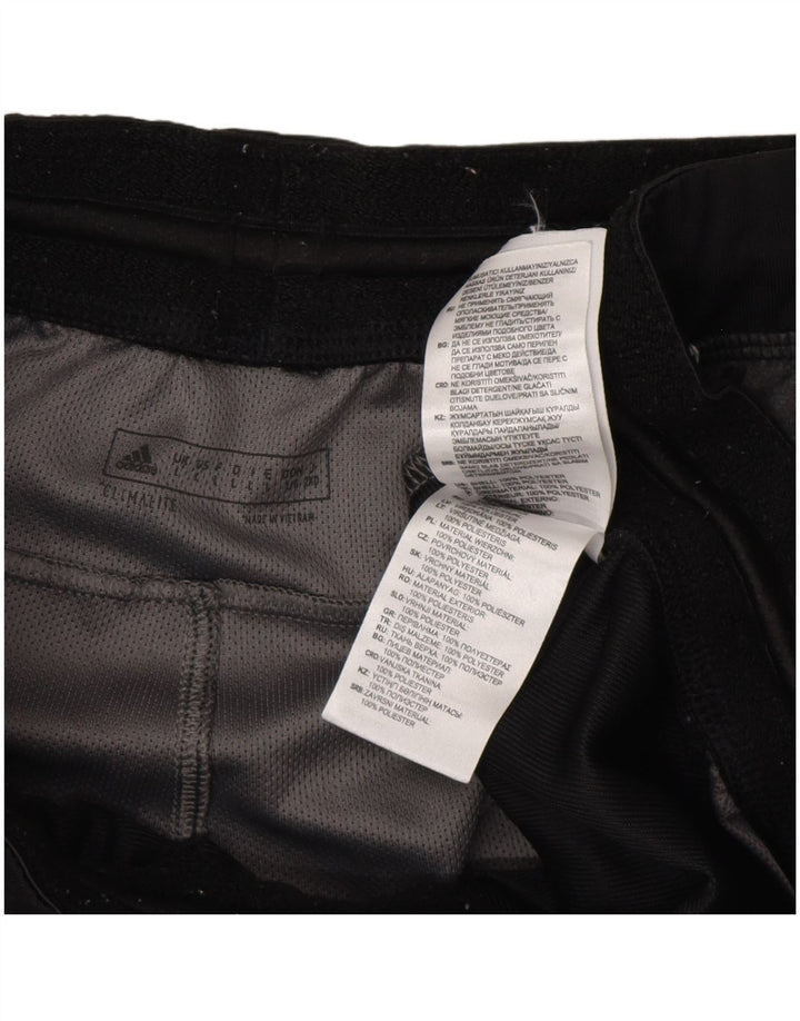 Adidas Mens Climalite Sport Shorts Grande Gris Colorblock Poliéster