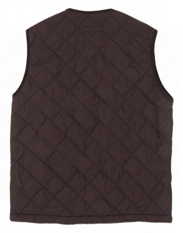 Chaleco acolchado Crown para hombre UK 42 XL Poliamida negra