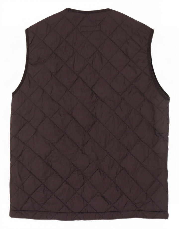 Chaleco acolchado Crown para hombre UK 42 XL Poliamida negra