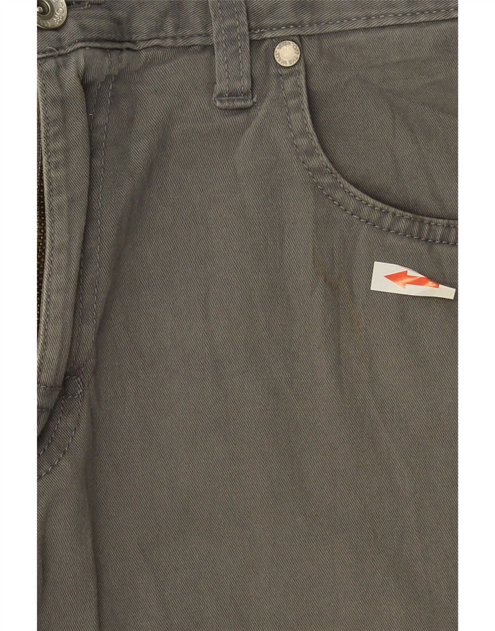 Vans Shorts casuales para hombre W34 Algodón gris grande