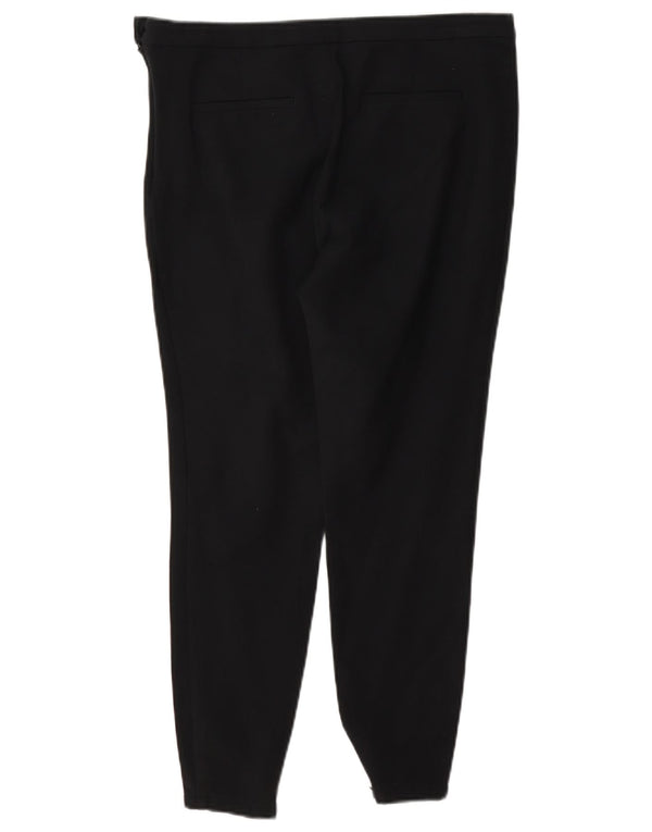 Massimo Dutti Pantalones Cortos Pitillo Mujer EU 40 Medium W30 L24 Negro