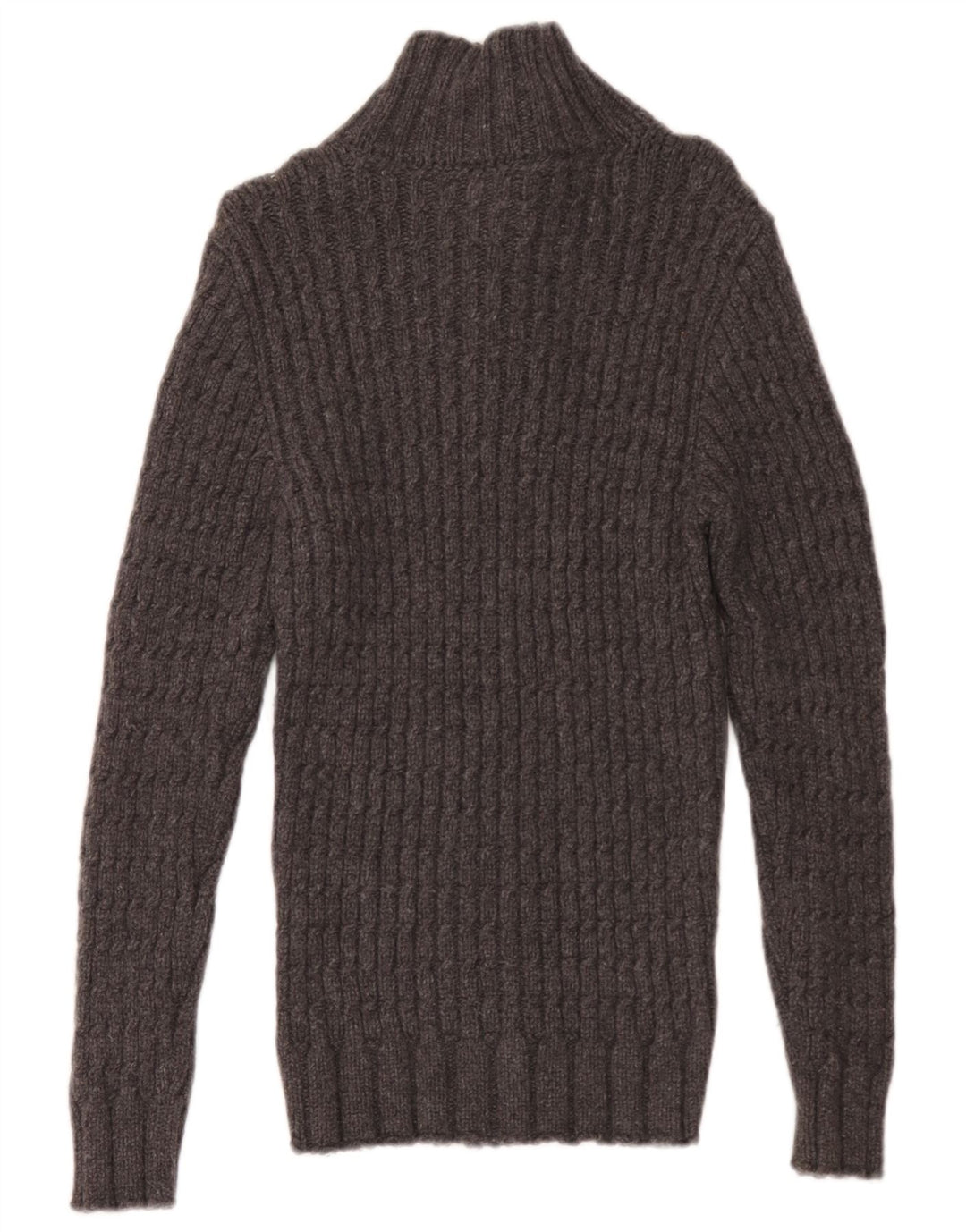 Alpha Massimo Rebecchi Suéter tipo jersey con cuello y botones para hombre IT 48 Gris medio