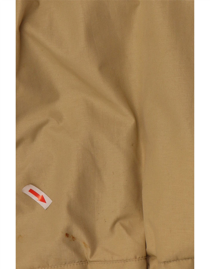 Champion Chaqueta acolchada con capucha para hombre UK 42 XL Beige Colorblock