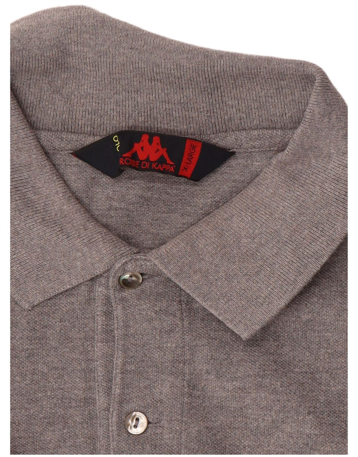 Kappa Polo Hombre XL Gris