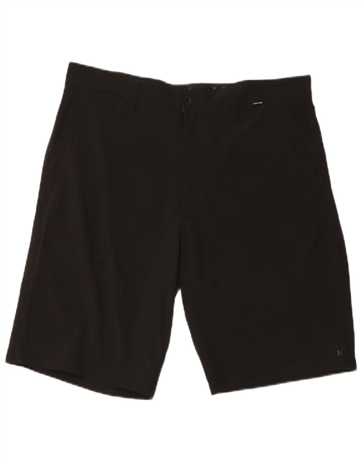 Hurley Pantalón Corto Chino Phantom Para Hombre W33 Poliéster Negro Mediano
