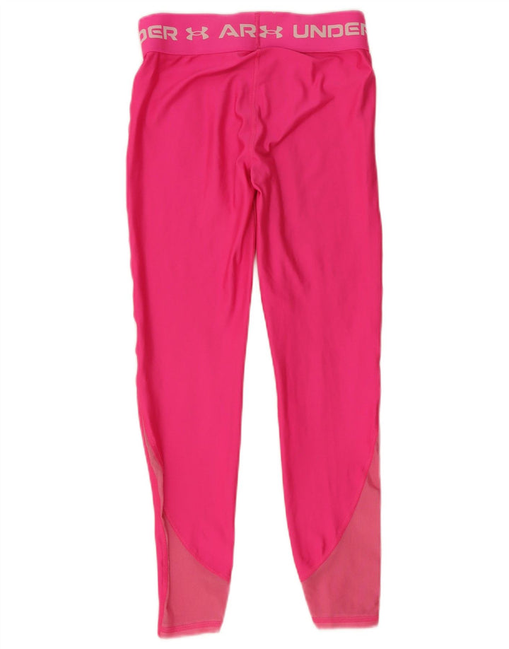 Under Armour Leggings gráficos para mujer UK 8 Small Poliamida rosa