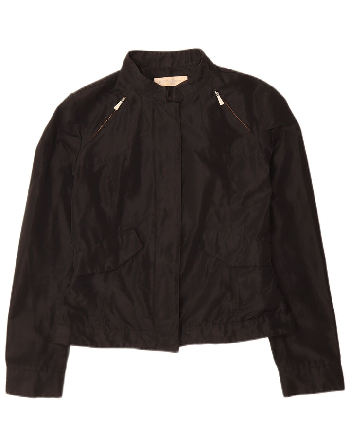 Guess By Marciano Chaqueta Bomber Mujer IT 42 Poliéster Negro Mediano