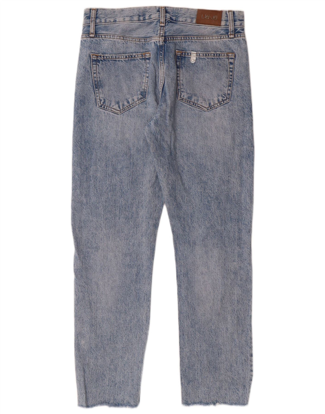 Vaqueros Cortos Desgastados Mujer Liu Jo W27 L27 Algodón Azul