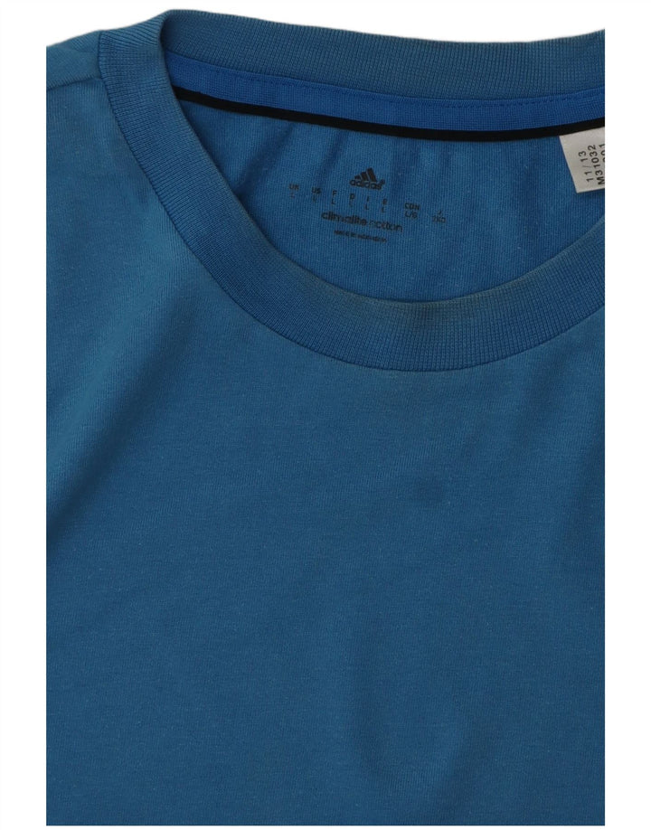 Adidas Mens Climalite Graphic Chaleco Top Grande Azul