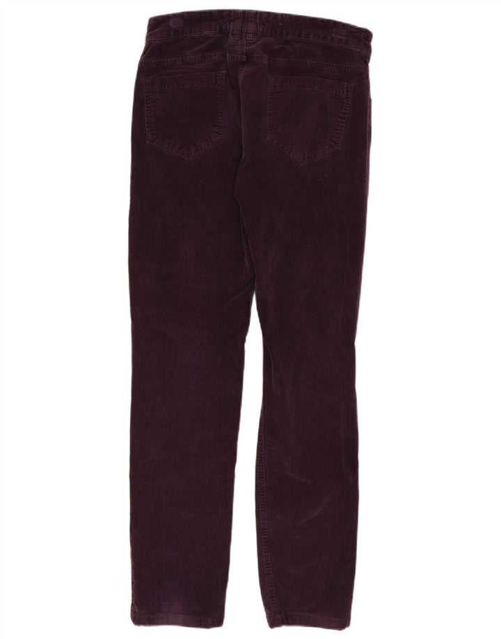 Pantalones informales ajustados para mujer Jigsaw W32 L30 Púrpura