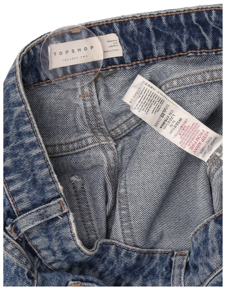 Vaqueros Bootcut Mujer Topshop W32 L32 Algodón Azul