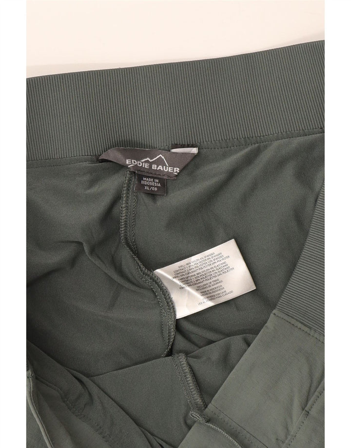 Eddie Bauer Falda Cargo Mujer XL W36 Nylon Caqui