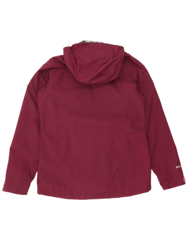 Berghaus Chaqueta cortavientos con capucha para mujer UK 40 Mediana Púrpura Poliamida