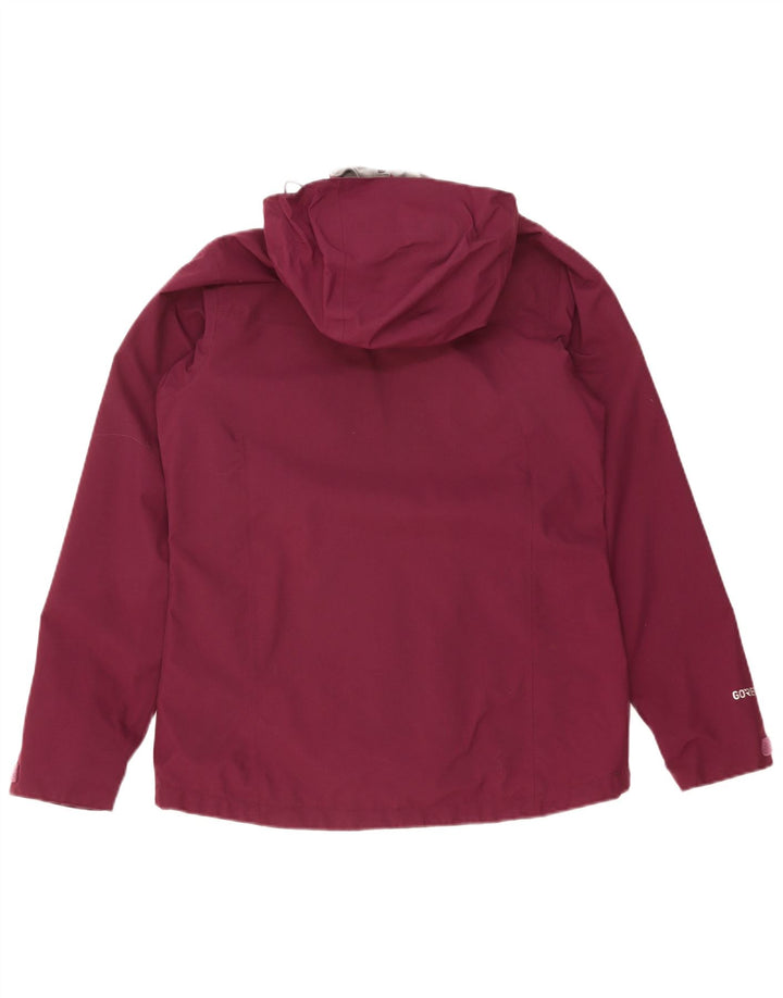 Berghaus Chaqueta cortavientos con capucha para mujer UK 40 Mediana Púrpura Poliamida