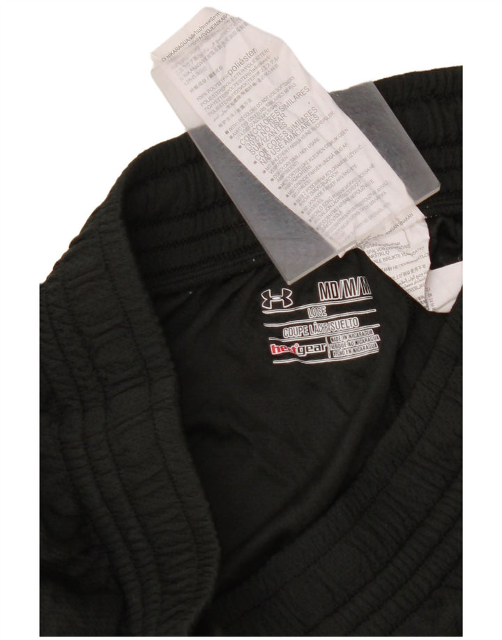 UNDER ARMOUR Pantalones cortos deportivos Heat Gear para hombre, bloques de color negros medianos