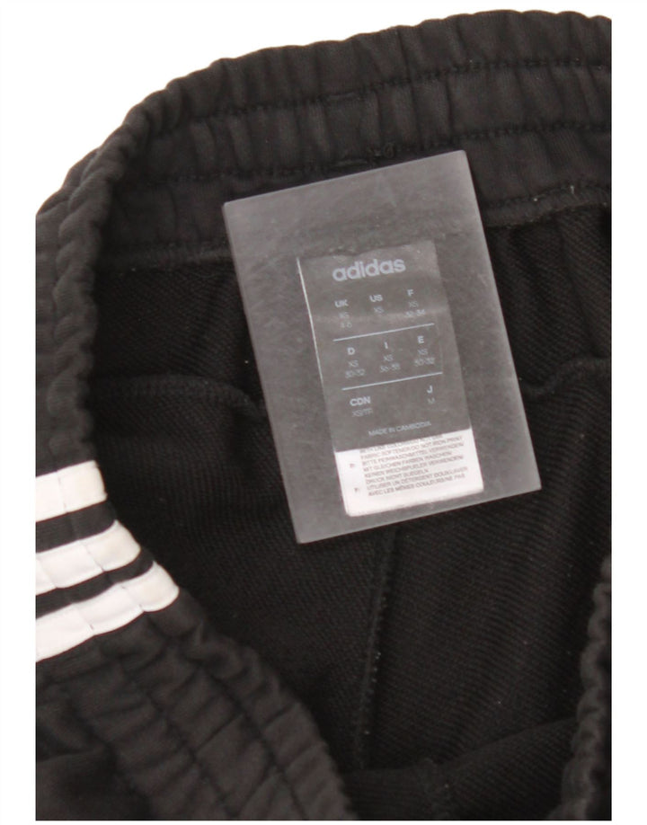 ADIDAS Pantalones de chándal para mujer Joggers UK 4/6 XS Negro Algodón
