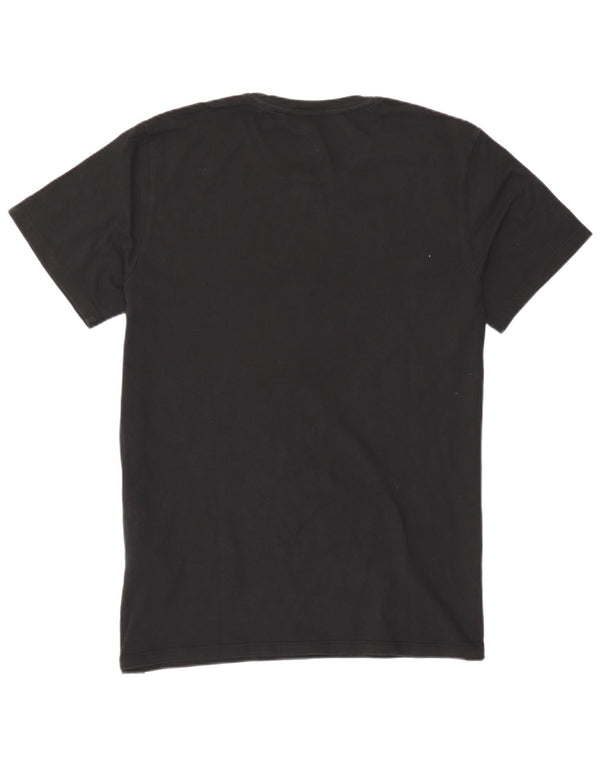 Levi's Camiseta gráfica para hombre Top grande de algodón negro
