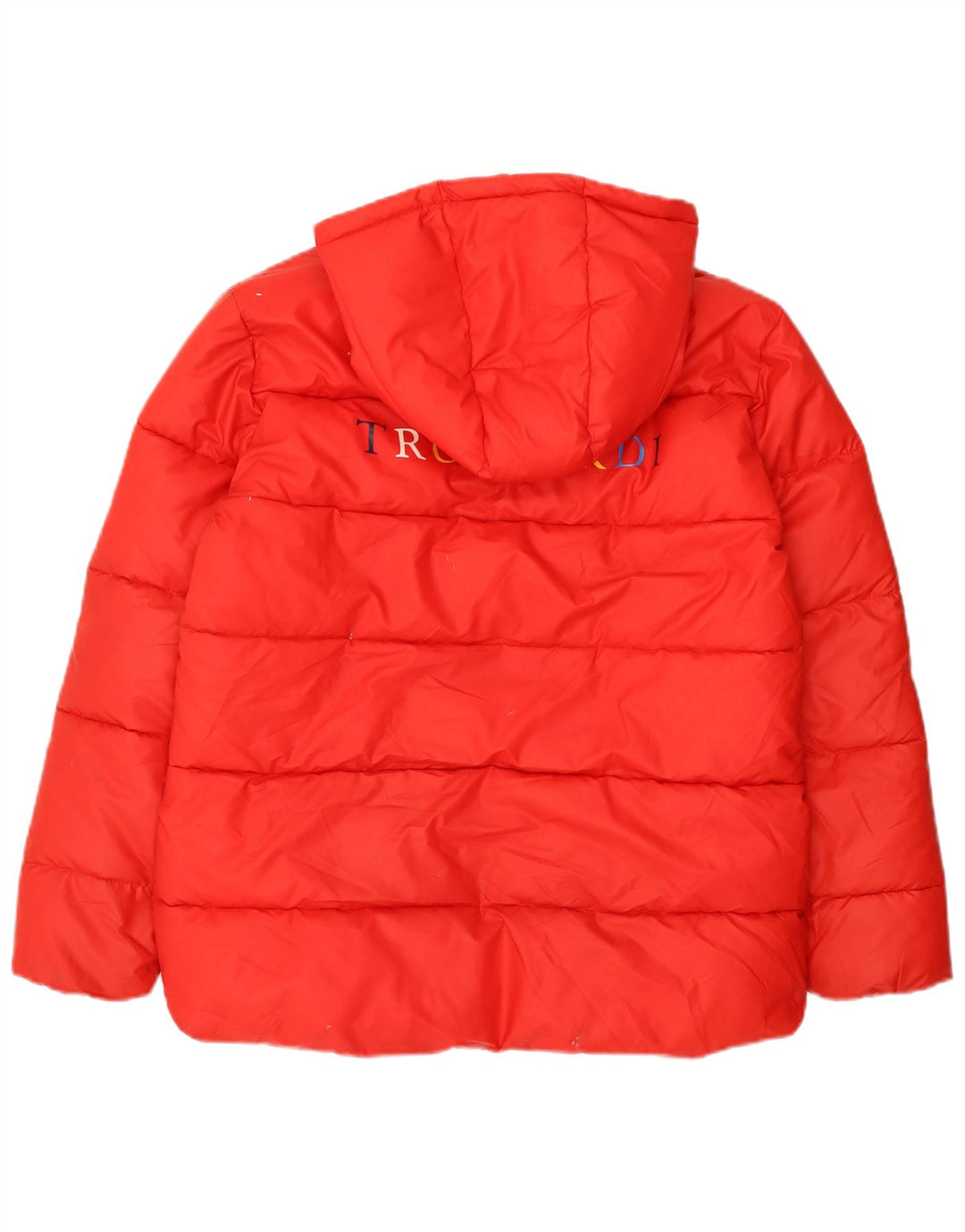 Trussardi Chaqueta acolchada con capucha para niña Junior 15-16 años Rojo Poliéster