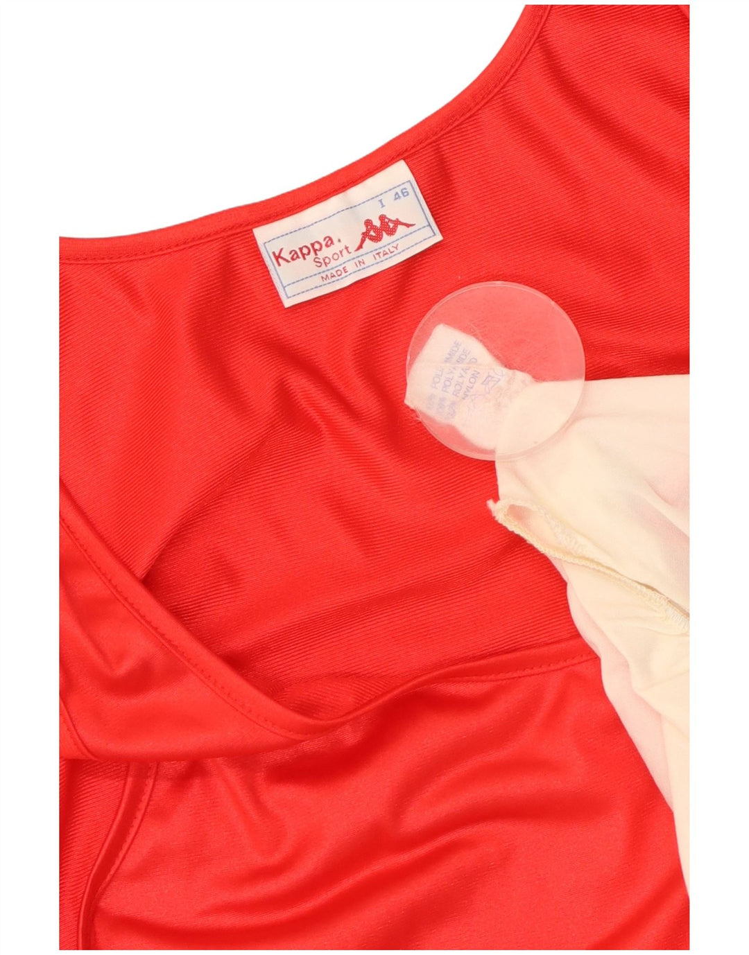 Kappa Mujer Gráfico Conjunto De 2 Piezas IT 46 Grande Rojo Colorblock Poliamida