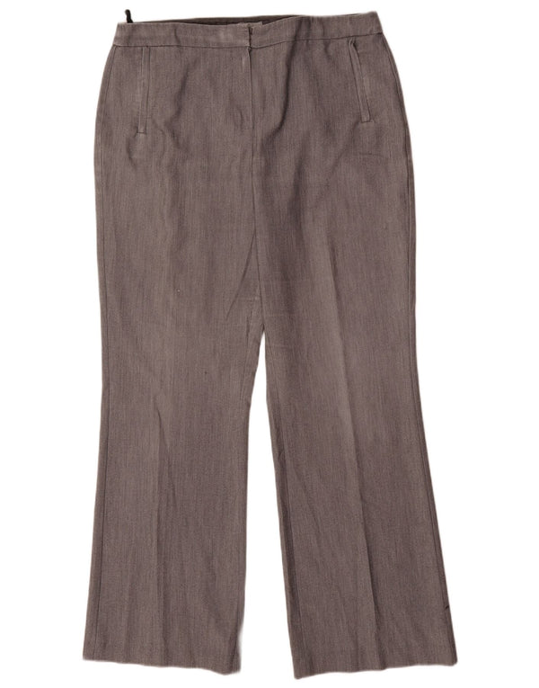 Marks & Spencer Pantalones de traje con corte de bota para mujer UK 46 Large W32 L32 Gris
