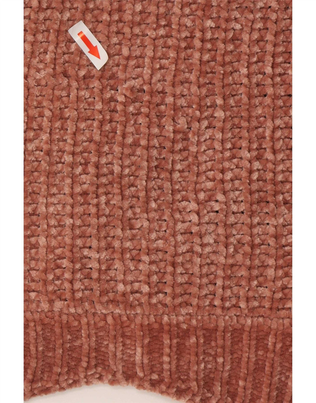 Zara - Jersey con cuello barco para mujer, talla 40, poliéster, color marrón medio