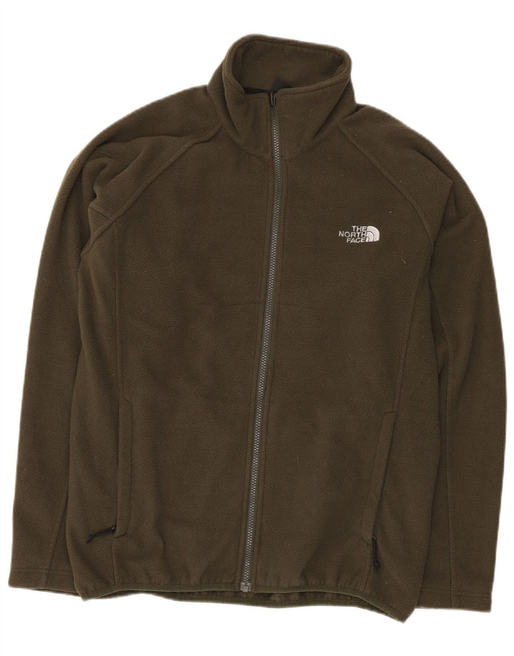THE NORTH FACE Chaqueta polar para hombre UK 36 Small Caqui Poliéster