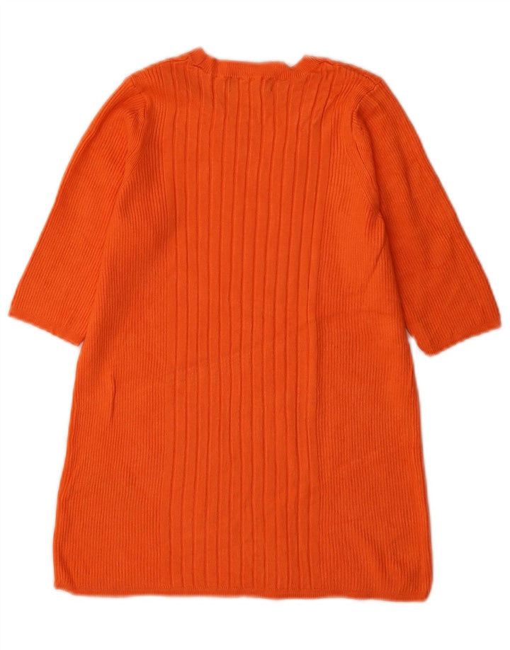 Marks & Spencer - Jersey con cuello barco para mujer, talla 40, color naranja mediano