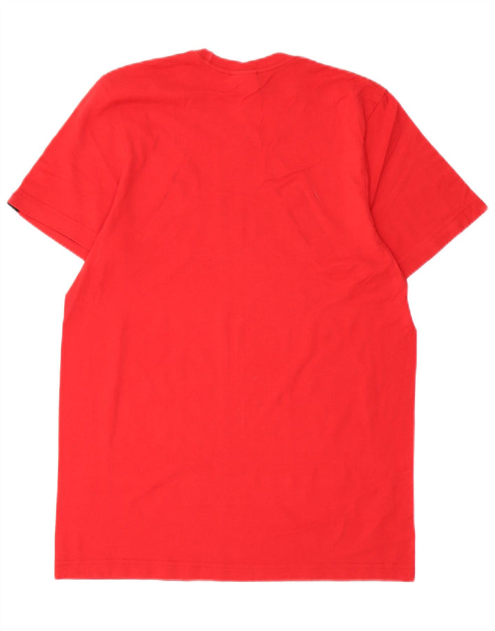 ADIDAS Camiseta gráfica para hombre Top Small Red Cotton