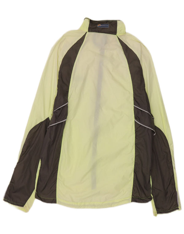 Montane Chaqueta impermeable para hombre UK 38 Medium Yellow Colourblock