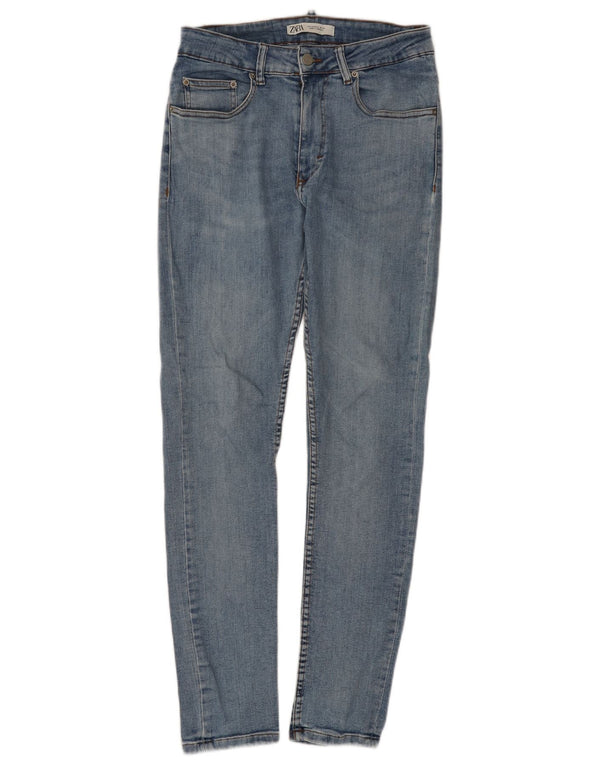 Zara Mens Slim Jeans EU 40 Medium W31 L30 Algodón Azul
