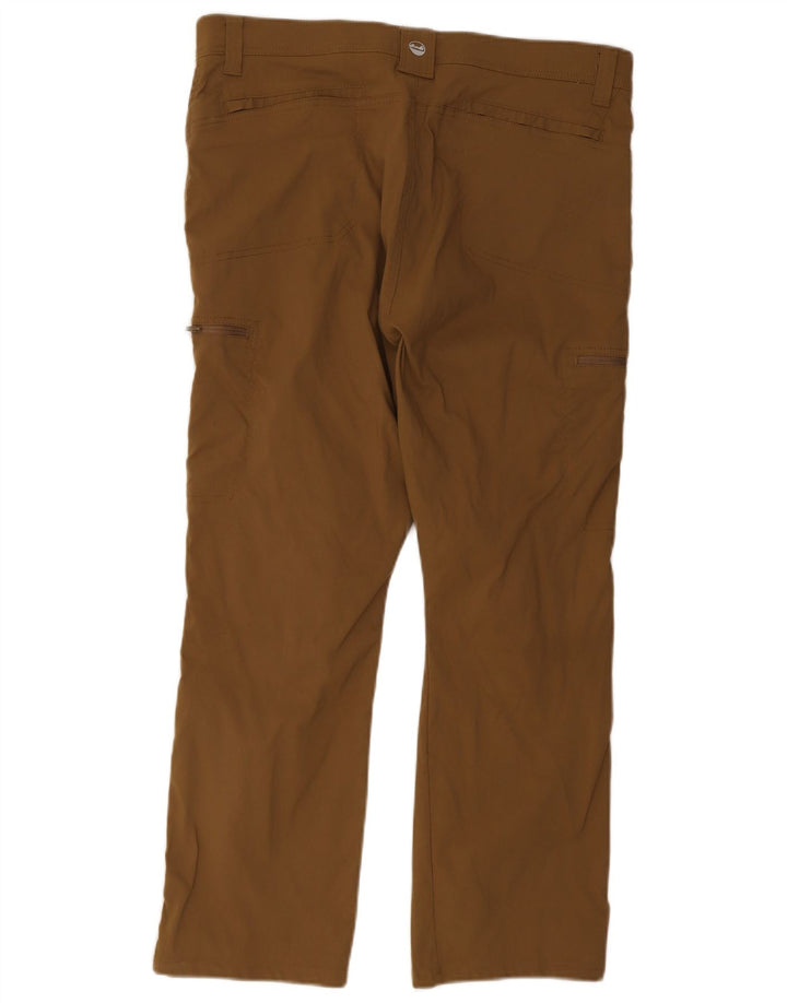 Pantalón Cargo Recto Para Hombre Wrangler W36 L30 Nylon Marrón