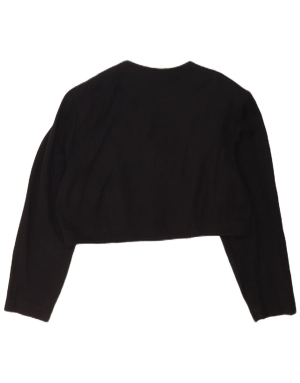 R&M Richards Chaqueta Bolero para Mujer UK 14 Medium Rayón Negro