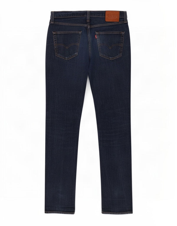 Levi's Hombre 511 Slim Jeans W34 L32 Algodón Azul Marino