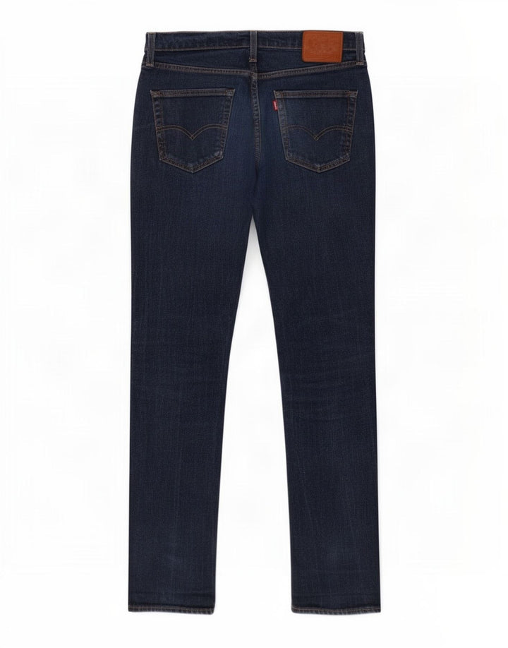 Levi's Hombre 511 Slim Jeans W34 L32 Algodón Azul Marino