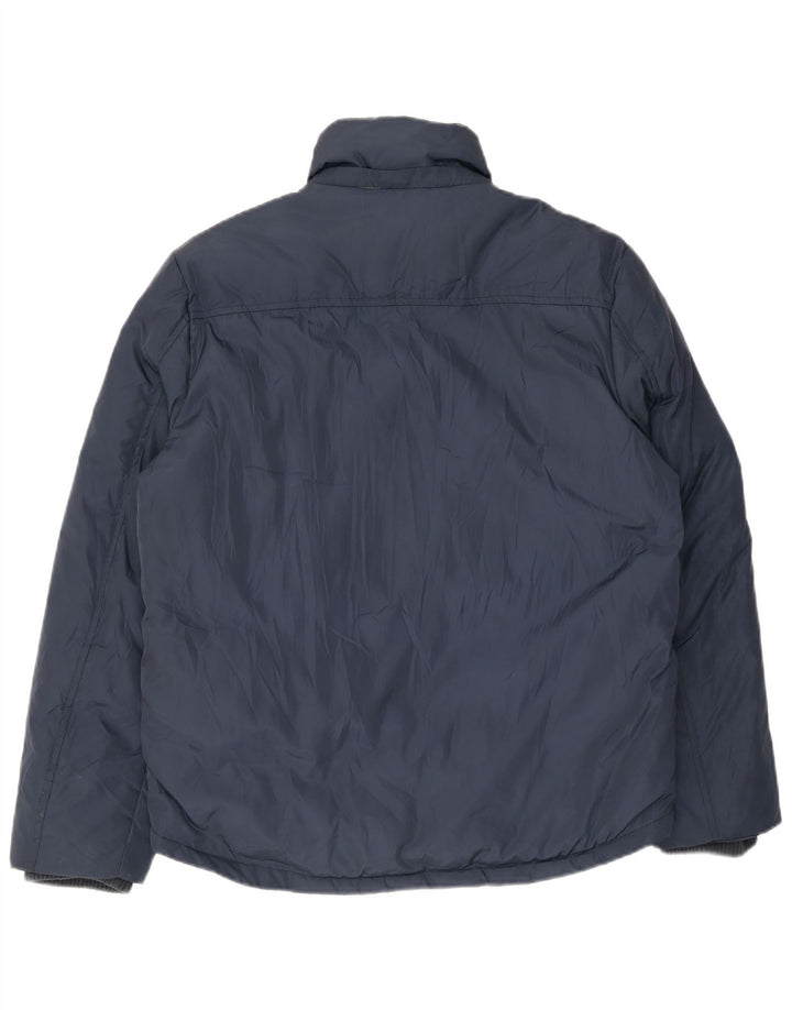 Kappa Chaqueta acolchada para hombre UK 40 Large Poliéster azul marino