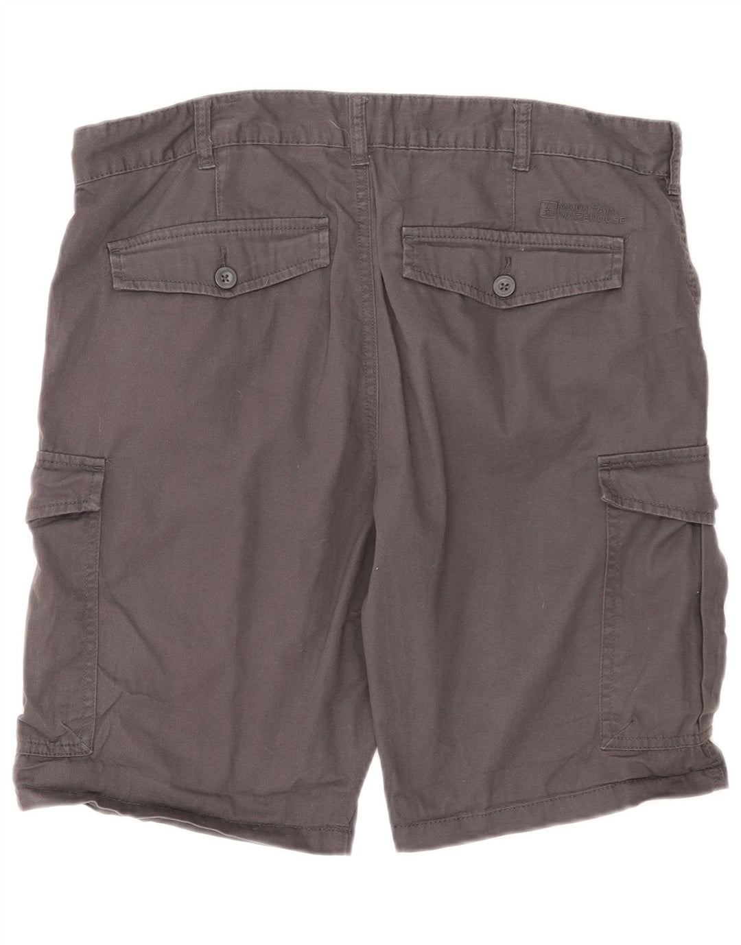 Pantalones cortos tipo cargo para hombre Mountain Warehouse W36 Algodón gris grande