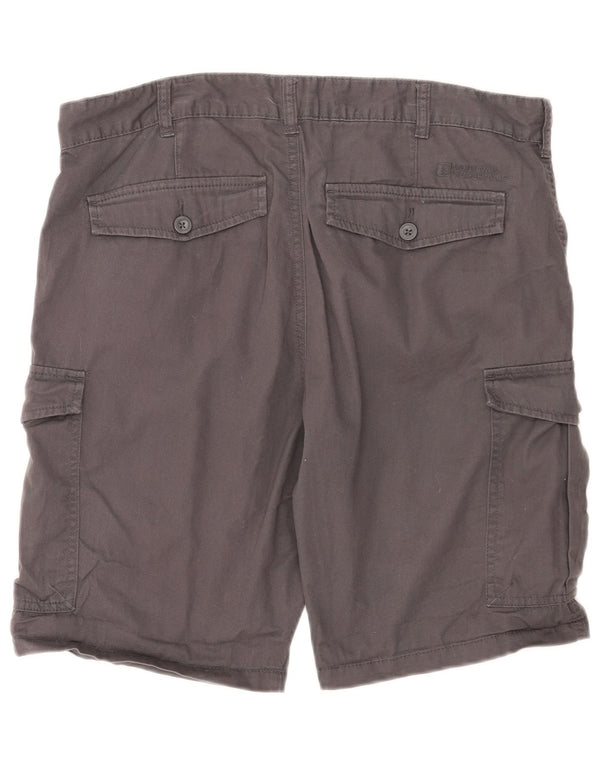 Mountain Warehouse Mens Cargo Shorts W36 Large Grey Cotton