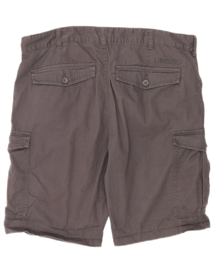 Pantalones cortos tipo cargo para hombre Mountain Warehouse W36 Algodón gris grande
