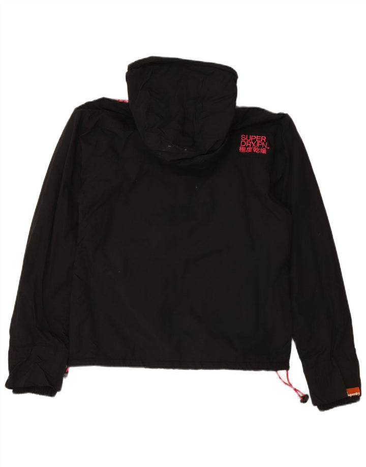 SUPERDRY Chaqueta cortavientos The Windcheater para mujer UK 40 Large Black