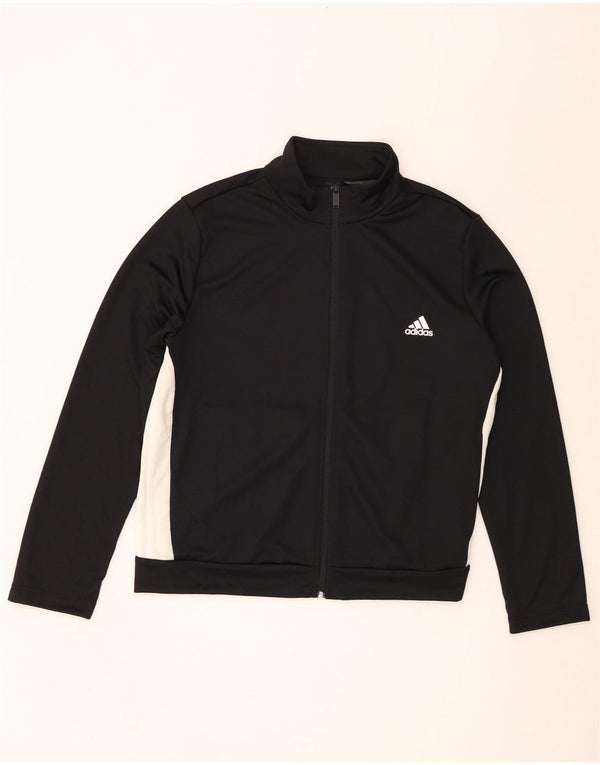 Adidas - Chaqueta de chándal para mujer, talla 24/26, 2XL, color negro, poliéster