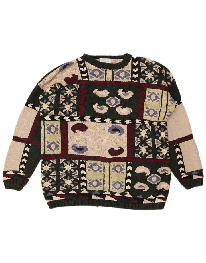 PUBLIC Jersey de cuello redondo para mujer IT 44 Medium Multicolor